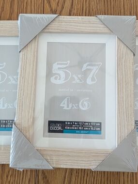 Studio Decor Belmont Light Wood Tone Photo Frame